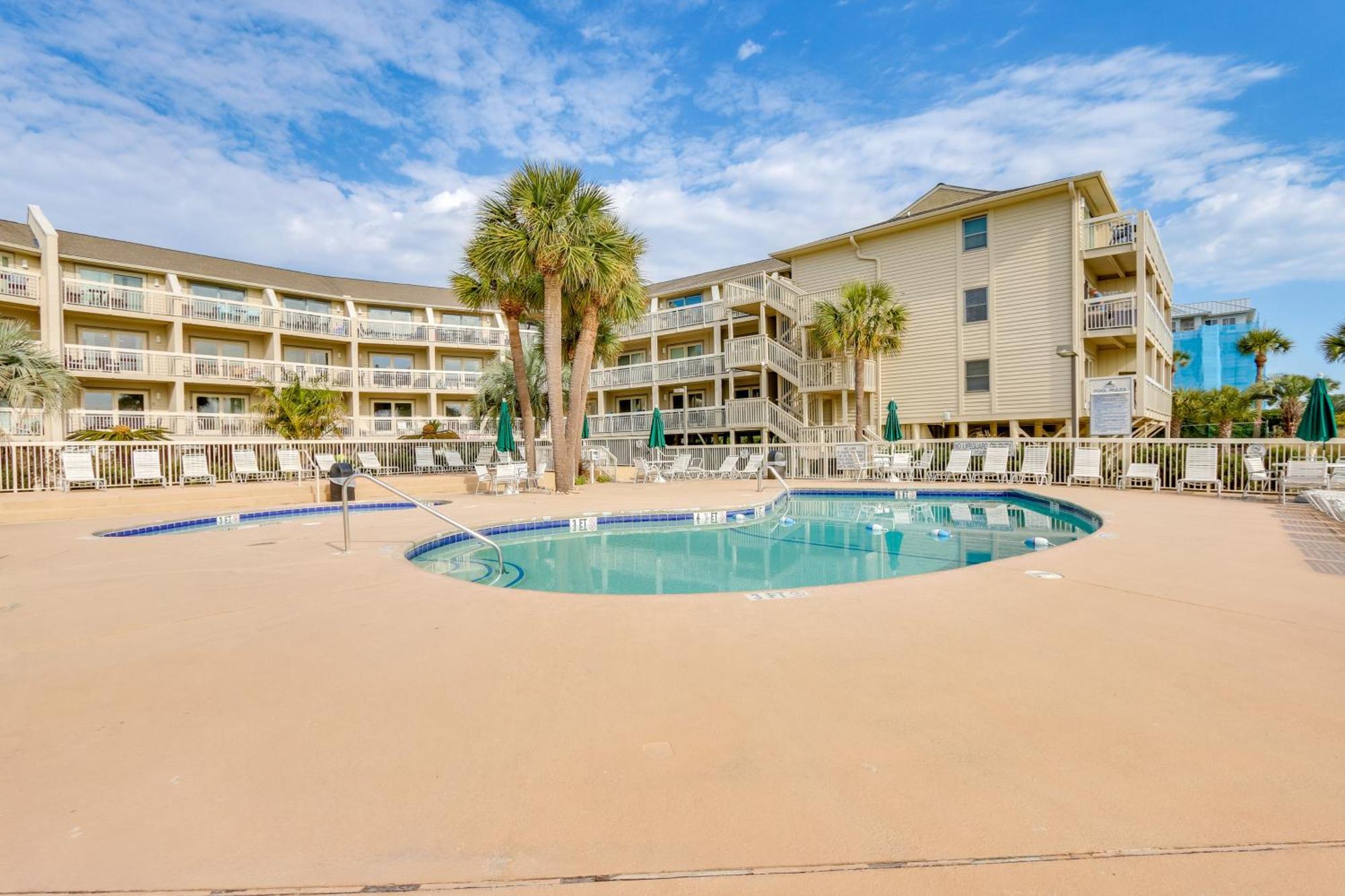 Breakers Oceanfront Getaway With Amazing View And Pool Villa Hilton Head Island Bagian luar foto