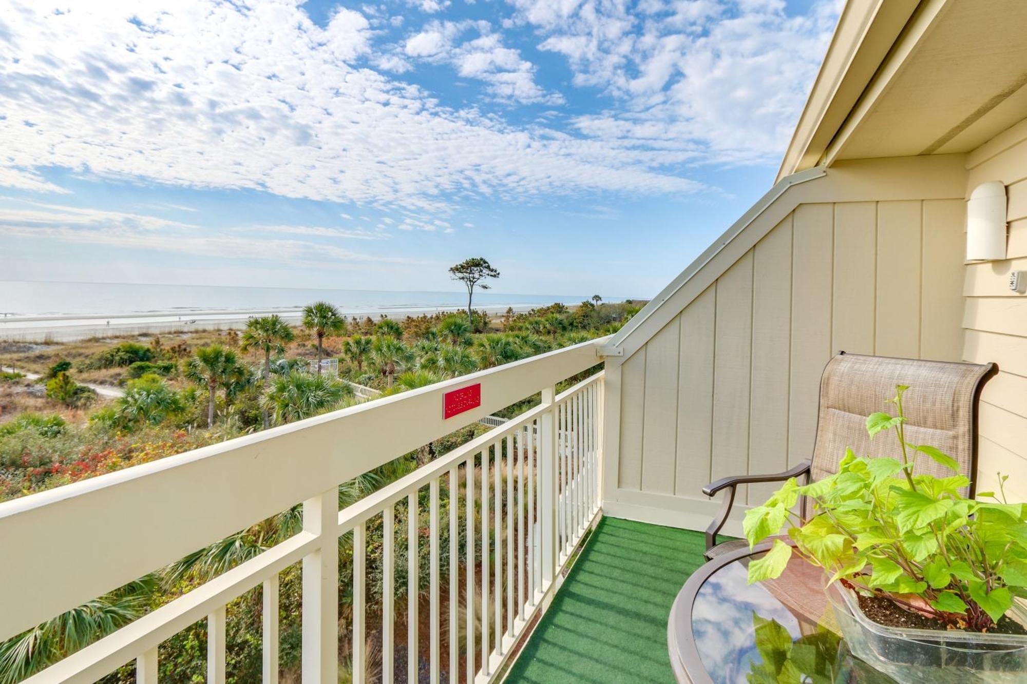 Breakers Oceanfront Getaway With Amazing View And Pool Villa Hilton Head Island Bagian luar foto